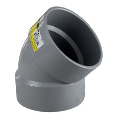 PVC SGV 45D Elbow - RadonX