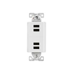 White USB Charging Station 5V DC 5.0A