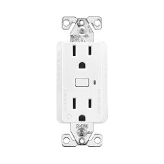 White Wi-Fi Smart Receptacle