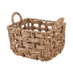33cm X 25cm Woven Basket With Handles