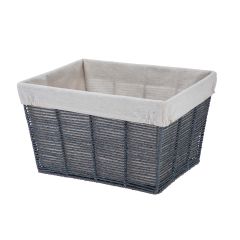 33cm X 25cm Basket With Fabric Liner
