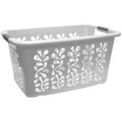 White Ultra Basket With Purity Design