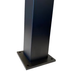 Surface Mount Post 3x3x72 Surface Mount Post with Cap & Base