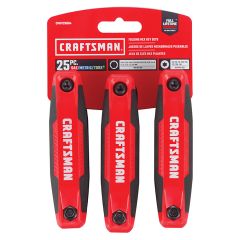 Craftsman Folding Hex Keys Set 25 Keys