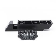 Rampe d’escalier Shadow 2x4 noir - 2/paquet