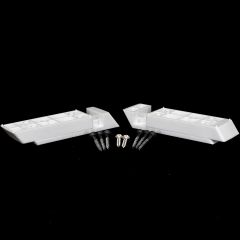 Rampe d’escalier Shadow 2x4 blanc - 2/paquet