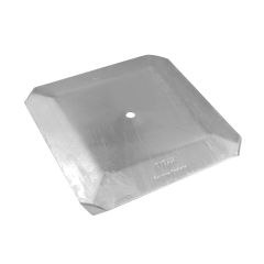 Plaque de Charge Convexe 12" x 12" Galvanisée