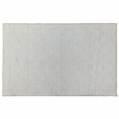 5’x7’ Beige Line Pattern Indoor Outdoor Rug