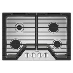 30"Built-In Gas Cooktop - Ez-2-Lift Hinged Cast-Iron Grates