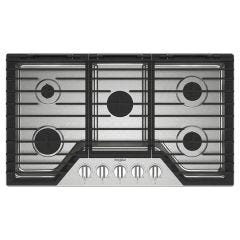 36"Built-In Gas Cooktop - Ez-2-Lift Hinged Cast-Iron Grates