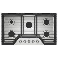 36"Built-In Gas Cooktop - Ez-2-Lift Hinged Cast-Iron Grates