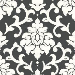 Damask Black Nuwallpaper Peel And Stick