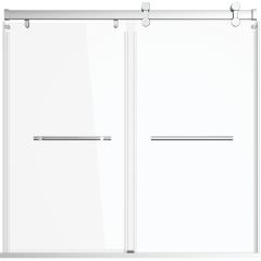 Exploria 51" to 56" Sliding Tub Door Chrome