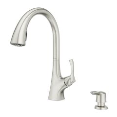 Masey Pull Down Kitchen Faucet Stainless