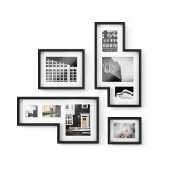 Mingle Gallery Picture Frame Set Of 4- Black