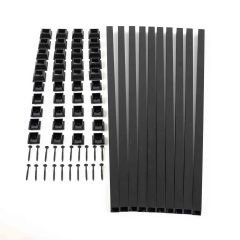 Snap n Lock 31" Black Square- 10/Pack