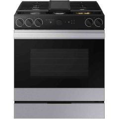 6.0 cu. ft. Stainless Steel Bespoke Smart Slide-In Gas Range