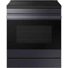 6.3 cu. ft. Matte Black Smart Slide-In Induction Range