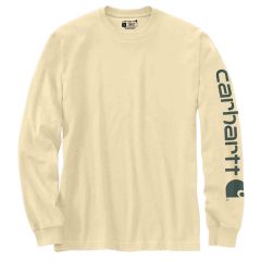 Loose Fit Heavyweight Logo Sleeve Graphic T-Shirt-Medium