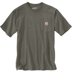 T-shirt manches courtes Loose Fit Dusty Olive - Moyen