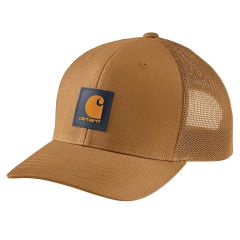 Casquette Logo Patch Rugged Flex Carhartt Brown