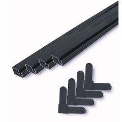 Climaloc 7/16" Frame Kit 60" x 60"-Matte Black