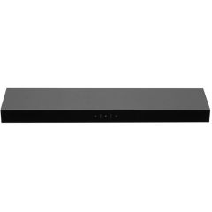 30-inch Black Under-Cabinet Range Hood
