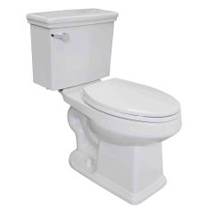 Designer 4.8LPF Elongated Front Single Flush 2 Piece Toilet