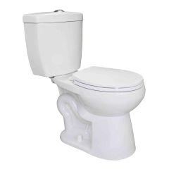 Legacy 3.5-4.8LPF Round Front Dual Flush 2 Piece Toilet