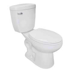 Hampton 4.8LPF Elongated Front Single Flush 2 Piece Toilet