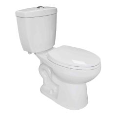 Bella 3.5-4.8LPF Elongated Front Dual Flush 2 Piece Toilet
