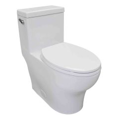 Serenity 4.8LPF Elongate Front Single Flush Concealed Toilet