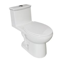 Tidal 3.5-4.8LPF Elongated Front Dual Flush 1 Piece Toilet