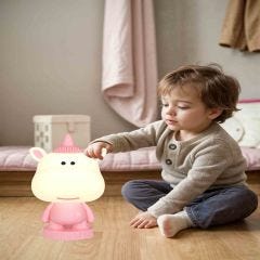 Lampe Licorne Rose - Lumière RGB Rechargeable USB