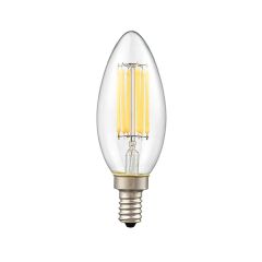Clear Candelabra C35/B10 LED 7.5W Bulb