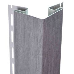 Mitten Sentry Variegated 3/4" Outer Corner 10'-Artic Grey