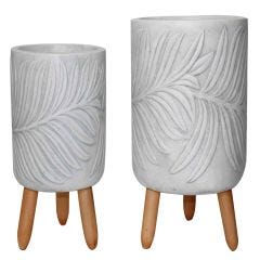 Ensemble de Pots Beryl Blanc