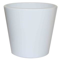Pot Lina blanc 10"
