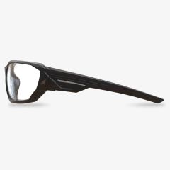 Dawson Safety Glasses Black Frame Clear Lenses