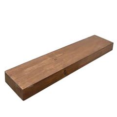 Floating Shelf 24" x 8" x 2"-Brown Whiskey 