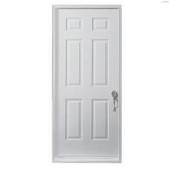 32"x80" 6-Panel Vinyl Clad Inswing Door 4-5/8" - PVC Sill