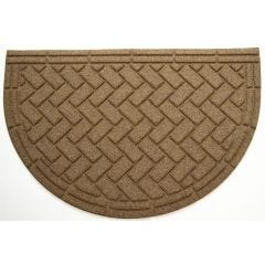 Tapis de porte polyester recyclé Peak 18" x 30" or miel
