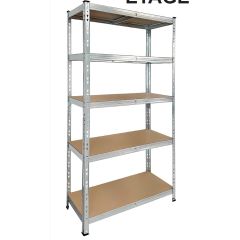 Heavy Duty Galvanized Metal Shelf-5 Tier