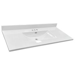 49" x 21-13/16" Marble Vanity Top