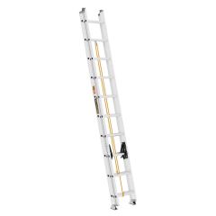 Metaltech 20' Fiberglass Extension Ladder Type 1A, 300 lbs