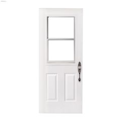 32"x80" Vented Natural RH Inswing Door 4-5/8"-PVC Sill