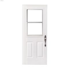 36"x80" Vented Natural RH Inswing Door 4-5/8"-PVC Sill