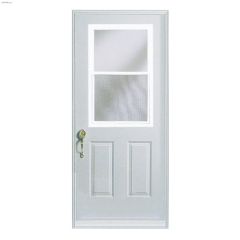36"x80" Vented Natural Inswing Door 4-5/8"-PVC Sill