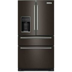 Réfrigérateur 4 portes 36" avec distributeur eau et glace
