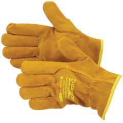 Driver Winter Luxe Leather Gloves Large